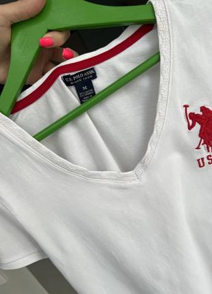 Фирменная футболка uspa polo в новом состоянии3 фото