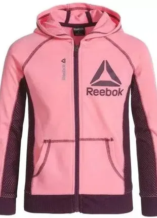 Reebok кофта з капюшоном на блискавці дитяча оригінал