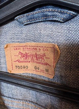 Винтажная женская джинсовая куртка джинсовка пиджак levi's levis type 3 jacket3 фото