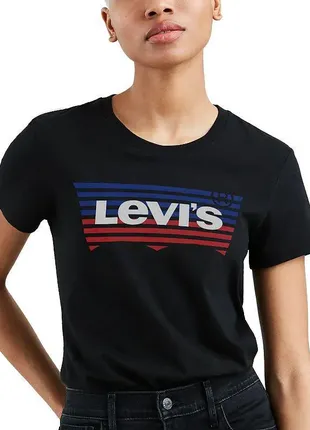 Футболка женская levi's cotton the perfect tee 2.01 фото