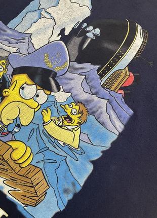 Ексклюзивна вінтажна футболка the simpsons titanic 1998 homer was there9 фото