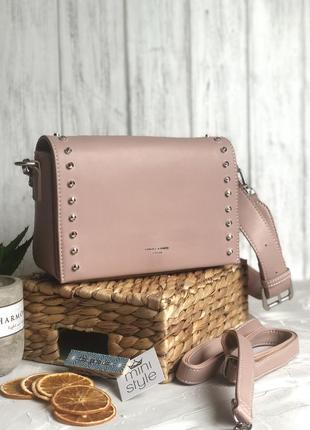 Сумка на довгій ручці cross-body сумочка трендова і стильна кроссбоди david jones1 фото