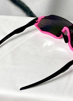 Очки треккинговые солнце защитные вело очки 2023 очки разноцветные с разноцветными линзами спортивные очки с луной модные очки oakley2 фото