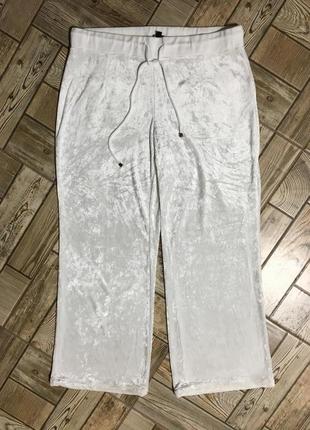 Обалденные вилюровые брюки,штаны,вискоза  pompoos1 фото
