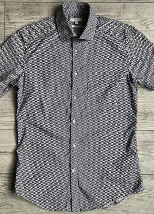 Сорочка\рубашка reiss slim fit capricorn shirt1 фото