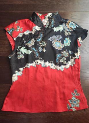 Очень красивая атласная блузка