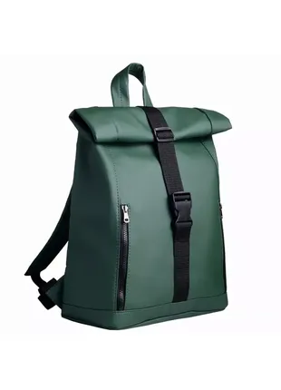 Мужской рюкзак sambag rolltop one зеленый5 фото