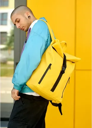 Мужской рюкзак sambag rolltop one желтый2 фото
