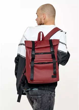 Мужской рюкзак ролл sambag rolltop zard бордо