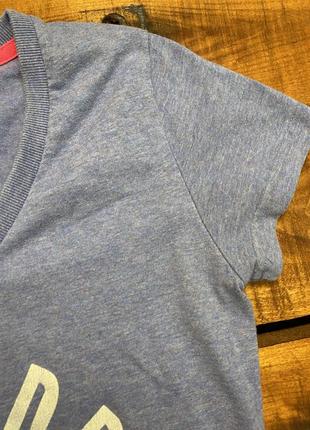 Женская футболка с принтом superdry (супердрай срр идеал оригинал разноцветная)7 фото