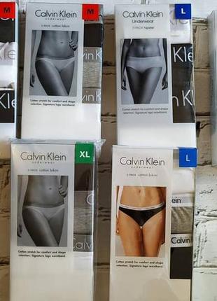 Труси оригінал calvin klein.набір трусиків calvin klein.ціна за набір 900 грн.