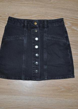 Стильная джинсовая юбка colins1 фото