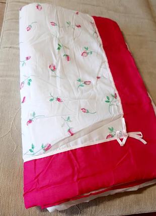 Словакия ♥️покрывало-одеяло, в детскую комнату цветочный принт,6 фото
