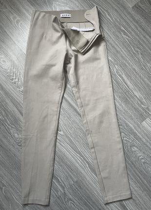 Зауженные узкие брюки брюки брюки на резинке wera в стиле cos arket2 фото