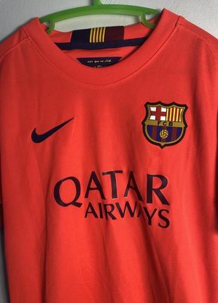 Nike football barcelona dri fit футболка3 фото