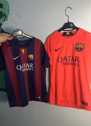 Nike football barcelona dri fit футболка10 фото