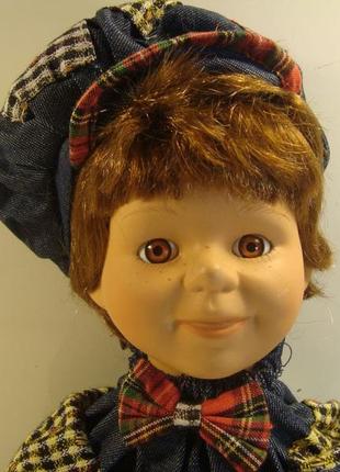 Характерная фарфоровая кукла мальчик фарфор испания №92 фото
