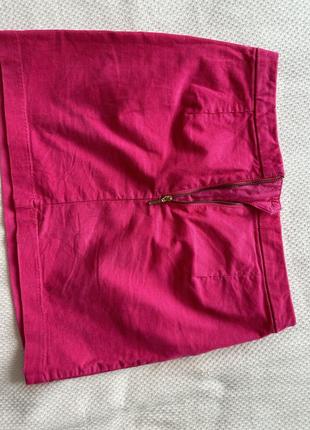 Яркая вельветовая юбка h&amp;m8 фото