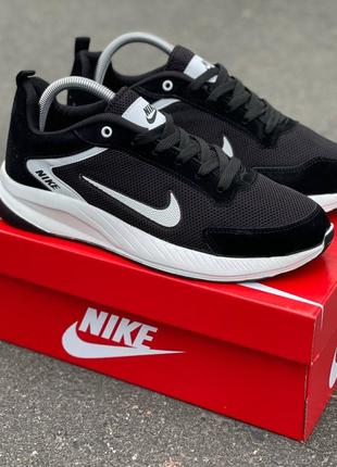 Мужские кроссовки чёрные найк nike