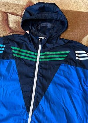 Adidas куртка вітровка чоловіча оригінал m-l2 фото