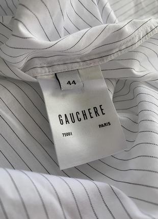 Gauchere pinstripes oversized shirt жіноча сорочка оверсайз8 фото