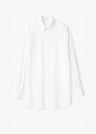 Gauchere pinstripes oversized shirt женская рубашка оверсайз3 фото