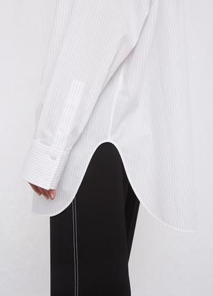 Gauchere pinstripes oversized shirt жіноча сорочка оверсайз4 фото