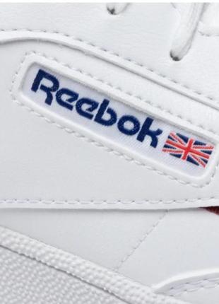 Кеди кросівки білі чоловічі reebok vegan2 фото