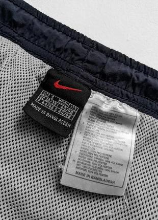 Nike шорти нейлонові вінтаж біг лого7 фото