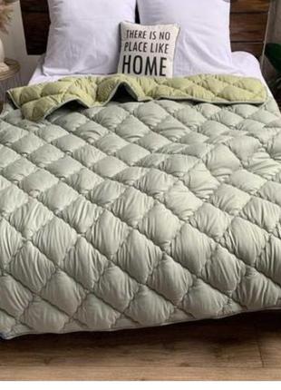 Одеяло  двуспальное зимнее ода 175*210
тепла ковдра зимова двохспальна2 фото