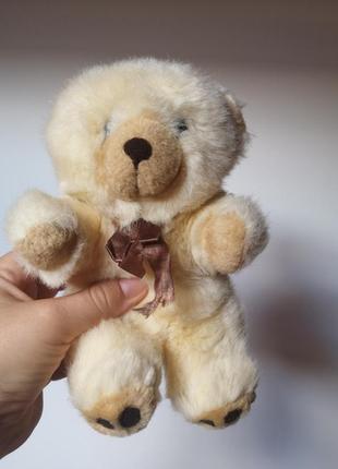 М'яка іграшка ведмедик м'ягенький 21 см ведмідь ведмедик ведмежа ведмежатко мішка