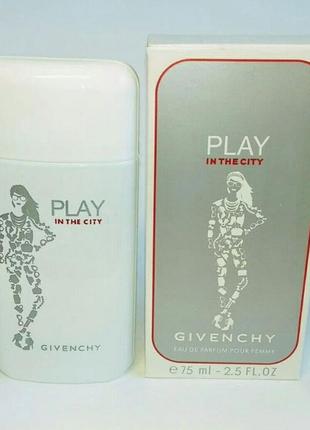Туалетна вода givеnchy play in the city for her
живанши плей ин зе сити

75 мл