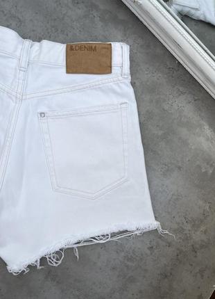 Стильні  джинсові шорти з вишивкою h&m5 фото