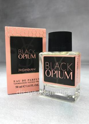 Жіночий міні парфуму yves saint laurent black opium - 50 мл