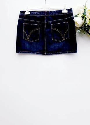 Джинсовая юбка короткая джинсовая юбка отличного качества2 фото