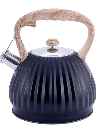 Чайник со свистком kamille km-1076 3 л