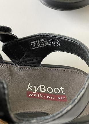 Kyboot kybun genf кожаные сандалии босоножки р. 39 оригинал6 фото