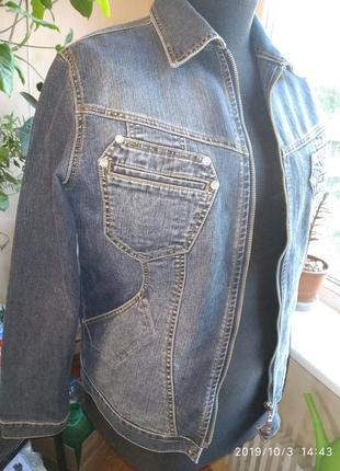 Вечная классика:джинсовая куртка мужская,размер l,но идет на 54-56 укр.размер4 фото