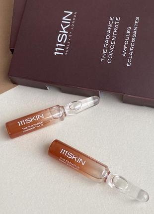 111skin ампулы для сияния кожи 2 мл the radiance concentrate