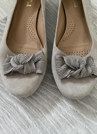 Замшевые туфли мокасины clark’s