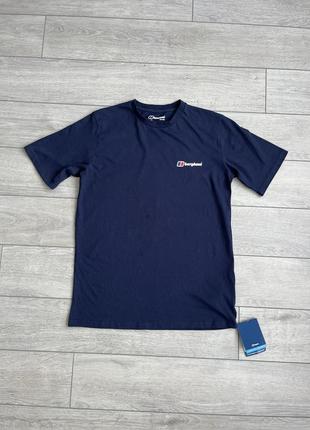 Нова футболка berghaus organic classic logo майка оригинал