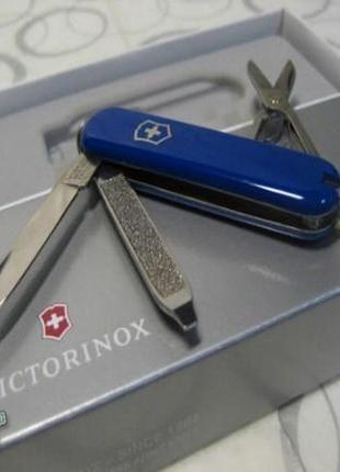 Швейцарский складной нож victorinox classic sd, черный3 фото