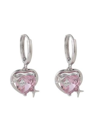 💗серьги сердечка💗