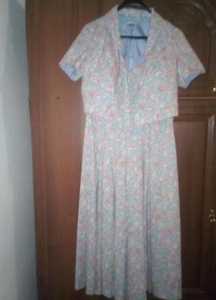 Платье+пиджак uk 18 eur 44 usa 14