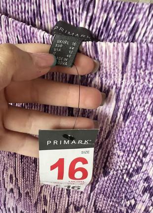 Новый! плиссированные штаны в змеиный принт primark 166 фото