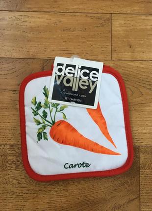 2 прихватки для кухні нові. прихватки з овочами