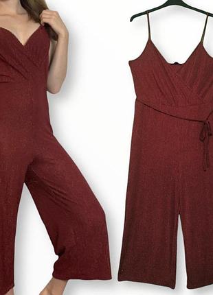 Люрексный комбинезон primark 18рр батал