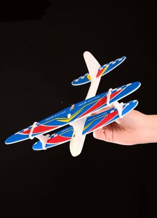 Детский самолет - планер с мотором и зарядкой от usb 28 х 29 см