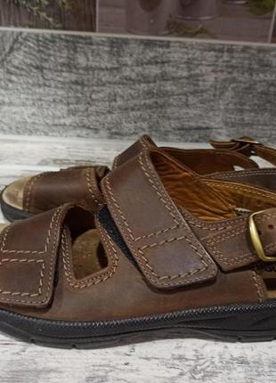 Комфортные кожаные босоножки, сандалии jomos2 фото