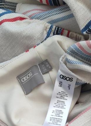 Сукня asos у смужку та кишенями4 фото